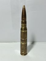Vintage WWII Bullet Lighter 1944 50 Caliber Machine Gun Trench Art TW4 Headstamp