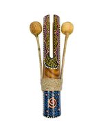 Castanet Clacker Knocker Bamboo Musical Instrument Wooden Percussion African