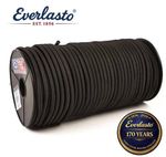 EVERLASTO BLACK ELASTIC BUNGEE ROPE SHOCK CORD 4MM 6MM 8MM 10MM VARIOUS LENGTHS