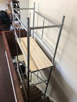 Stairwell Scaffold Tower 15'3" Working/Reach Height DIY Galvanised Steel