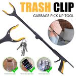 Foldable Garden Gripper Rubber Claw Long Arm Trigger Pick Up Reaching Picker