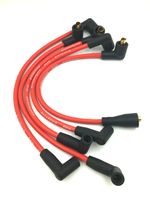 Genuine AccuSpark RED  8mm Silicon High Performance HT Leads Suitable for MGB's