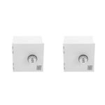 Stainless Steel Lockable Socket Cover Durable Weatherproof Electrical Box
