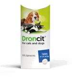 Droncit Tapeworm Worming Tablets, For Dogs and Cats 50mg Tablet AVM-GSL,