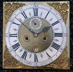 John Wise (II), London  8DAY  LONGCASE CLOCK DIAL+movent 12 INCH C 1710