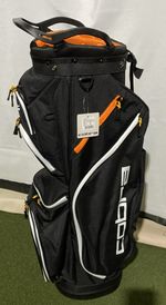 Cobra Golf FLY XL 2 Cart Bag In Black/Orange Brand New 2025 Model Boxed **Sale**
