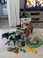 PLAYMOBIL Spirit Riding Free, Horse-Drawn Wagon