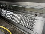 Late Air In Commercial Catering Extraction Canopy In Very Good Condition