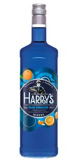 Harrys Blue Curacao 70cl 15% abv