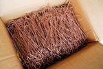 Steel Wire Powder Coat Spray Paint Hanging C Hooks - Copper Plated x 2000
