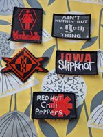Vintage Metal Rock Patch Lot Murderdolls Slipknot Rhcp Goth Machine Head