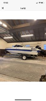 Fletcher Bravo 180 Bowrider Boat – Mercury 135hp V6 – Galvanised Roller Trailer
