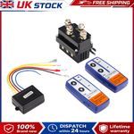 12V 500A Winch Solenoid Relay Contactor for 8000-12000lbs ATV UTV with Remote