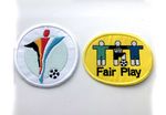 European Euro 2000 & Fair Play Sleeve Patch Football EMBROIDERY Badge