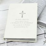 PERSONALISED Holy Bible. Christening Baptism Confirmation Holy Communion Wedding