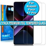 Screen Protector For Xiaomi Poco X7 Pro Clear Gorilla Tempered Glass Cover