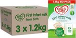 Cow & Gate First Infant Milk Stage 1 Baby Formula, From Birth - 3.6kg Bulk Pack!