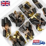 50PCS Electric Motor Carbon Brushes for Electric Hammer Drills and Angle Grinder