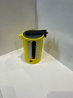 WATER FLOW CUP WEIR GAUGE 2-22LTR / 1/2-5 GALLONS PLUMBING YELLOW 