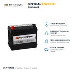 12V Car Battery 015/038 Type, Hankook 38Ah Sealed Calcium - 243 x 127 x 205mm