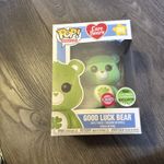 Funko Pop - Care Bears: Good Luck Bear #355 - Flocked 2018 Convention Exclusive