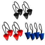 Kayak Scupper Plugs Silicone Bung Kit 4 Pieces Waterproof Drain Plug NEW