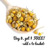 Dried Chamomile Flowers-for tea infusion, potpourri, bath bomb, confetti, candle