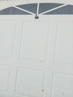 Fiberglass White Garage Door With Frames