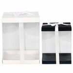 Extra Large Clear Tall Cake Box 6-12in PVC Transparent Wholesale Hat  Rose Bear