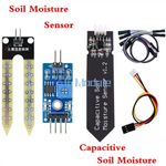 Analog Capacitive Soil Moisture V1.2 Sensor Corrosion Resistant + Sensor Cable