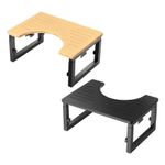 Toilet Footstool Multifunctional Foldable Compact Non Slip Sturdy Toilet Potty