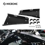 NICECNC Front A-Arm Skid Plate Guard For Yamaha YFZ450X 10-11 YFZ450R 09-24 PAIR