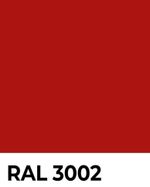 6.5kg RAL3002 Carmine Red Powder for Powder Coating use