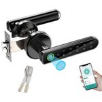 Smart Fingerprint Door Lock App Control 4-in-1 Keypad, Wi-Fi, Biometric, Key