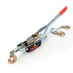 4 Ton Dual Gear Power Puller Heavy Duty 3 Hook Cable Puller Hand Winch Turfer