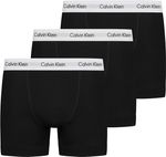 Men's Calvin Klein  CK 3 Pack  Trunk Boxer Brief,  ALL BLACK /GREY/WHITE