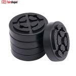 5pcs Round Rubber Arm Lift Pads For 120 x 30mm Heavy Duty Auto Lift Car Truck UK