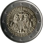 Slovakia commemorative 2 euro coin 2013 "Constantine and Methodius" - UNC