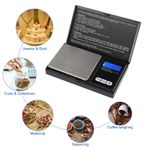 Digital Scales 0.01g-200g Grams Jewellery Gold Weighing Mini Pocket Electronic