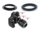 AI-52mm Thread Macro Reverse Lens Adapter Ring For Nikon AI - F Mount - UK STOCK