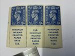 King George VI 1d Booklet Pane Cyl F5 In Near Perfect Condition UMM