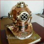 U.S NAVY MARK V BRASS COPPER DIVING DIVERS HELMET COLLECTIBLE DEEP SEA ITEM