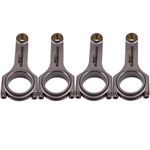 4pcs Forged 4340 EN24 Connecting Rods + ARP Bolts For Ford Focus ZX3 2000-2004