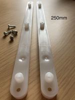 PLASTIC DRAWER RUNNERS 250mm. Price Is per pair.