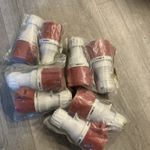Job Lot 8x 32A 5 Pin 3 Phase Industrial Sockets IP44 400V IEC60309 CEE Red NOS