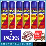 6 x DP60 SUPER STRONG PENETRATING MAINTENANCE SPRAY 250ML CLEANS PROTECTS NEW