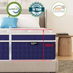 27/30/34cm Depth Memory Foam Pocket Sprung Mattress 4FT6 DOUBLE 5FT King Size