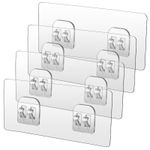 Shower Caddy Adhesive Hooks Replacement Strong Stickers Shower Hooks Wall Hooks