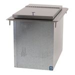 Advance Tabco D12IBL 23 Lb Capacity DropIn Ice Bin