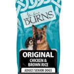 Burns Hypoallergenic Dry Dog Food Adult Senior Chicken Brown Rice 12kg